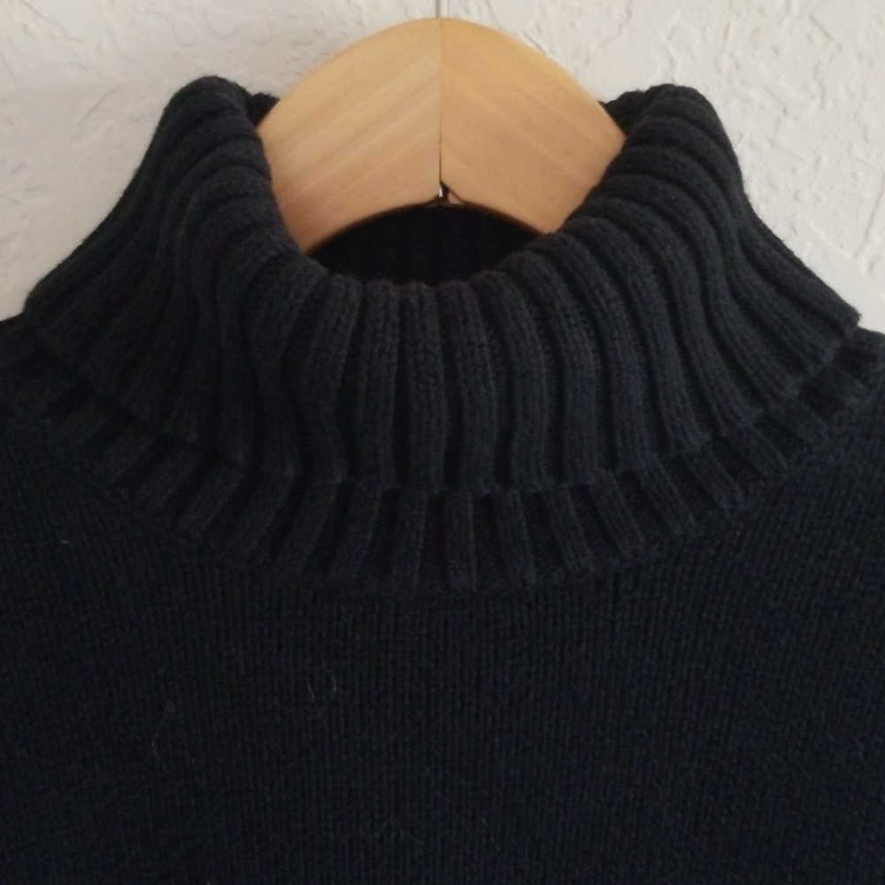 Loft Black Turtleneck Sweater